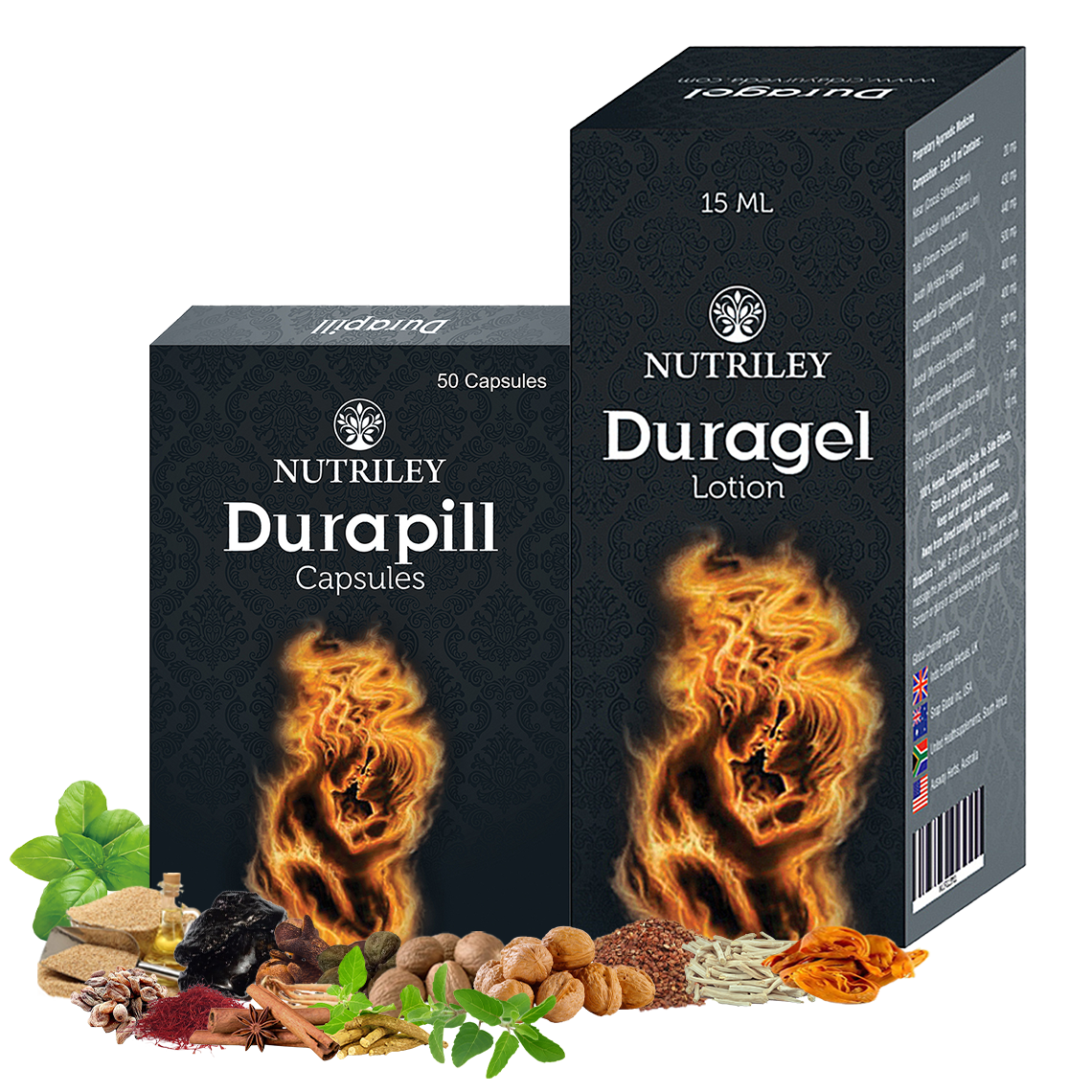 Nutriley Durapill - Sexual Wellness Capsules (50 Capsules)