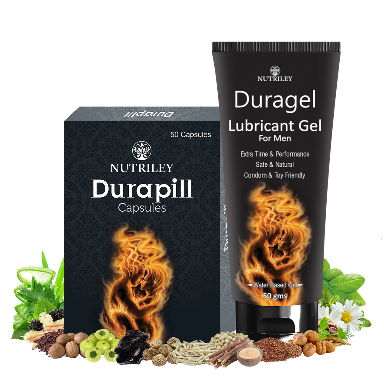 Nutriley Durapill - Sexual Wellness Capsules (50 Capsules)