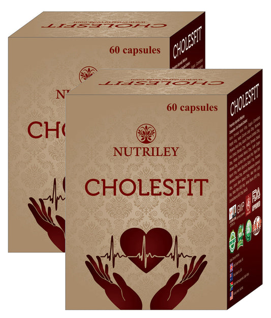 Nutriley Cholesfit - Cholestrol Control Capsules (60 Caps)