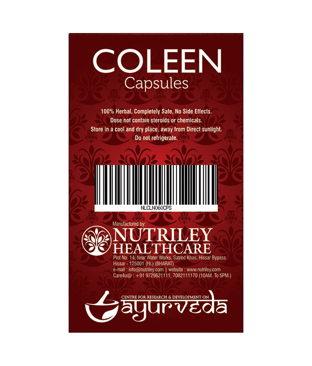 Nutriley Coleen - Iron Supplement Capsules (60 Caps)- Pack of 2