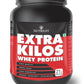 Nutriley Extra Kilos - Body Weight / Muscle Gainer Whey Protein Supplement (1 KG)