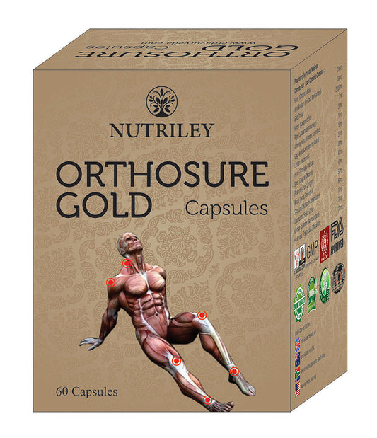 CRD Ayurveda Orthosure Gold  - Joint Pain / Arthritis Capsules (60 Capsules)